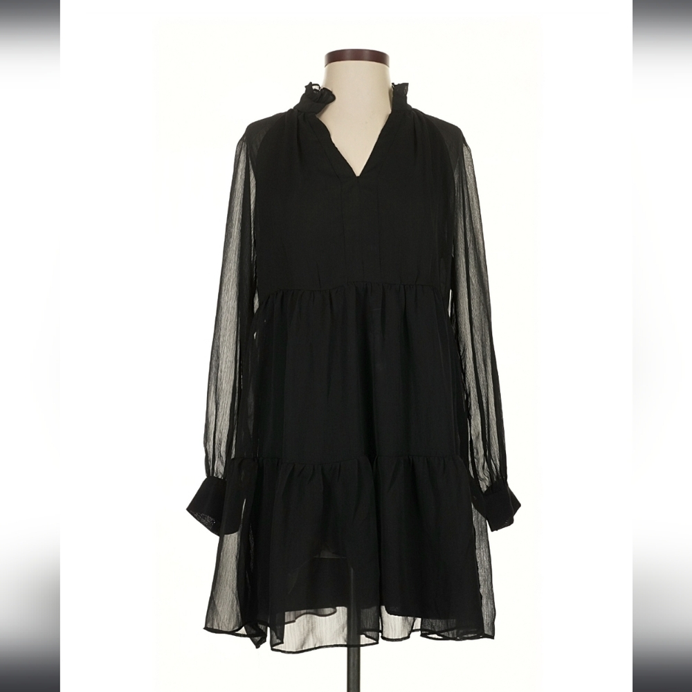 1. STATE Black Dress